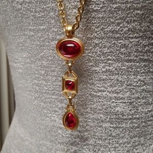 Vintage Monet Drop Pendant